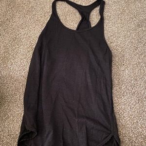Black Lululemon Tank Top. Size 4